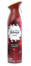 Febreze Air Limited Edition Air Spray, Fresh-Twist Cranberry Scent, 8.8 oz - £7.00 GBP
