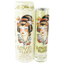 Love & Luck by Christian Audigier Eau De Parfum Spray 3.4 oz - $29.95