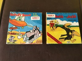 Vintage Super 8 Deputy Dawg Heckle And Jeckle Films Original Boxes Terrytoons - £23.73 GBP