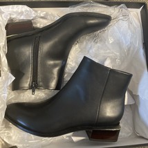INC International Concepts Women&#39;s Black Delphia Embellished Boots Shoe ... - $12.86