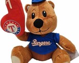 Texas Rangers Teddy Bear Plush #1 Nanco Offical Merchandise MLB Baseball... - $16.78
