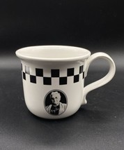 Sees Candies Candy &quot;Mary See&quot; Mug Black White Checker Coffee Cup - £11.86 GBP