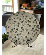 Decorative Tray Made Of shells, 14.5in - $108.38 CAD