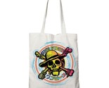 One Piece Jolly Roger Tote Bag Straw Hat Pirates Officially Licensed - £11.79 GBP