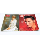 Lot of 2 Life Magazines 2011 Princess Diana at 50 &amp; 1995 Elvis at 60 - £19.55 GBP