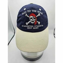 Bad to the Bone Strapback Baseball Cap St. Thomas U.S.V.I. - £6.55 GBP