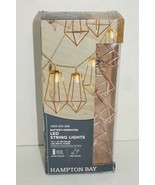 Hampton Bay 1004670268 12 Ft Battery Operated LED String Lights With Met... - $23.76 CAD