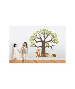 Mushroom Forest Tree Wall Decal Set - Overall Size 83&quot; wi... - $4,276.54 MXN