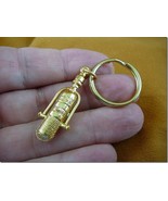 (M-5-C) RCA 77D/DX Microphone Mic KEY CHAIN gold plt JEWELRY 1930&#39;s classic - $31.38 CAD
