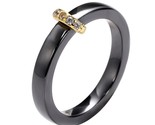 Ic ring cubic zirconia black and white color women jewelry engagement wedding band thumb155 crop