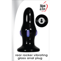 Rear Rocker Vibrating Glass Anal Plug - £59.55 GBP