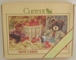 Bears in 4 Seasons Stationery 12 Note Cards with Envelopes - £14.00 GBP
