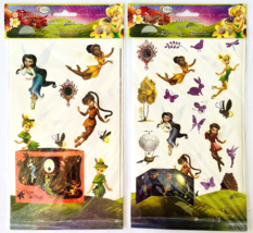 3 TinkerBell Disney Fairies Play Scenes Disney Xpress Resusable Stickers... - £11.67 GBP