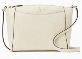 Kate Spade Monica Crossbody Ivory Leather Off White Cream WKR00258 NWT $... - £89.58 GBP