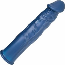 Nasstoys The Great Extender 7.5&quot; Penis Sleeve (Blue) - $18.20
