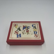 Cavallini &amp; Co reproduced 1930s Childrens Alphabet Set Cards - £27.65 GBP