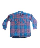 Vintage The Men&#39;s Store Flannel Red Green Shirt Plaid Quilted Lined XLT  - €23,75 EUR