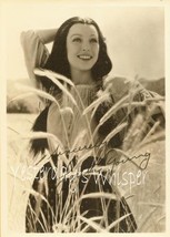 Loretta Young The Squall Perhaps Org Fan Photo J333 - £12.17 GBP