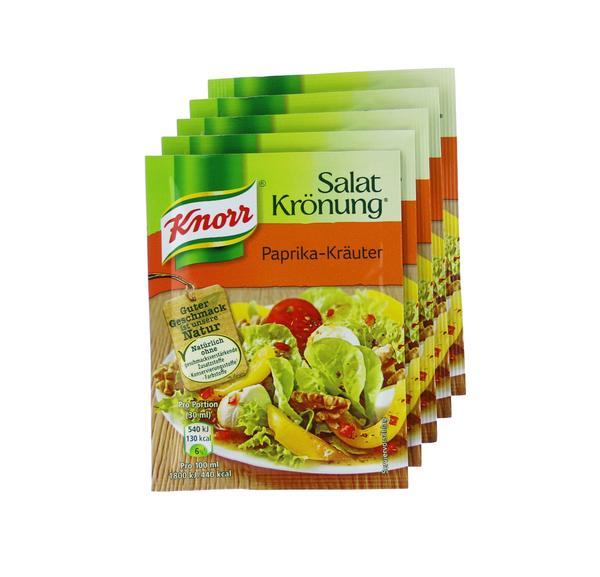 Knorr Salat Kroenung- Paprika Kraeuter- 5Pk - $6.20