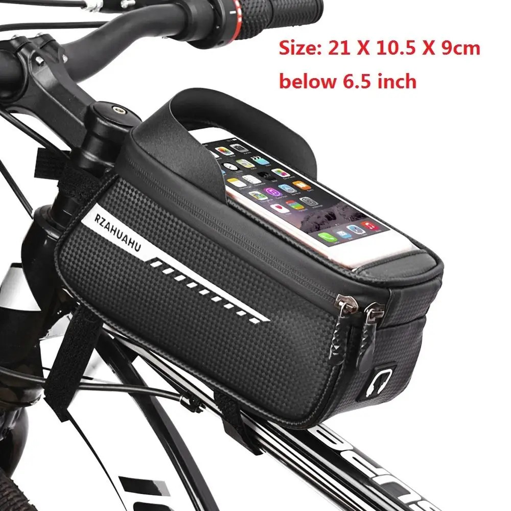 Wheel Up Bicycle Bag Waterproof Front Bike Cycling Pack 6.2 Inch Mobile Phone Bi - £89.94 GBP