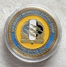 UNITED STATES ARMY Challenge Coin 8TH MILITARY INFORMATION SUPPORT GROUP - £11.07 GBP