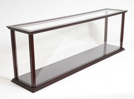 Wooden Medium Display Case for Cruise Liner - 9.5 x 38.5 x 16 in. - £333.09 GBP