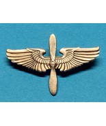 WWII, ARMY AIR CORPS, AVIATION CADET, OVERSEAS CAP WING BADGE 1-3/4” - $30.00