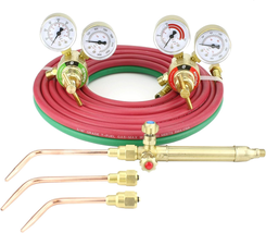 Duty Professional Welding/Brazing Set - Oxygen &amp; Acetylene - Compati - $342.87