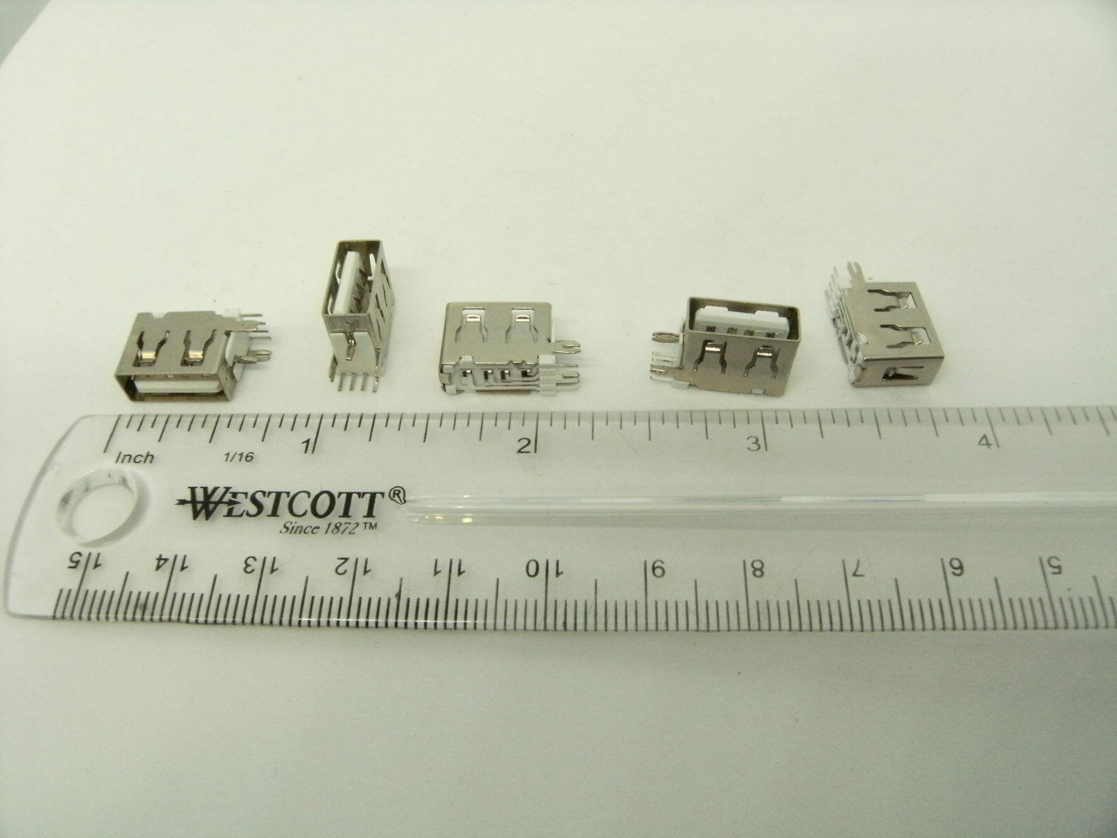 5 Pcs Pack Lot Standard USB Type A Female 90 Degrees Vertical Standing Port Jack Item image 11