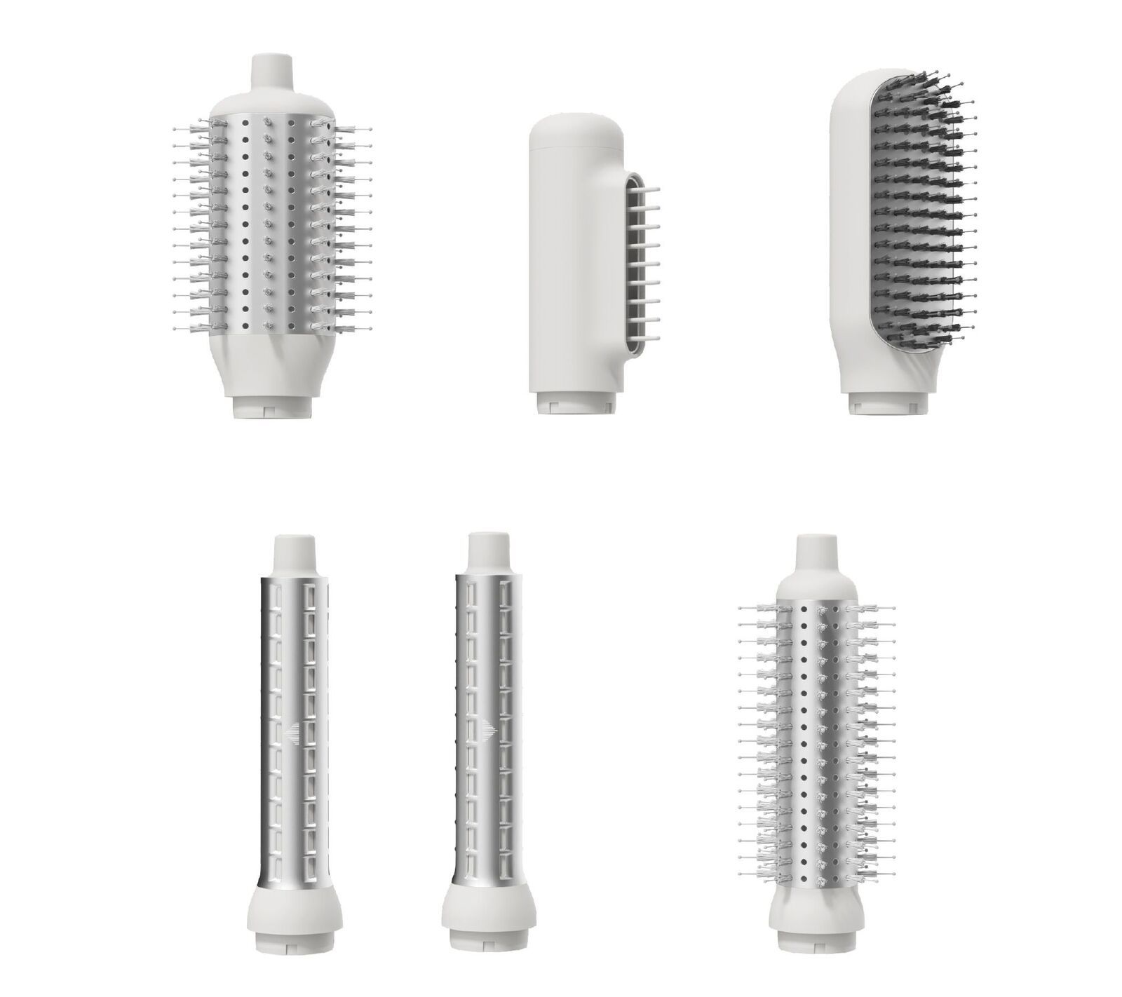 Sharper Image Revel 6in1 MultiStyler in White Straightening