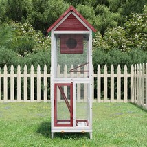 Bird House Mocha 60x58.5x160 cm Solid Wood Pine - £87.47 GBP