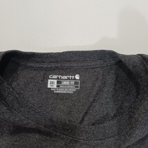 Carhartt K231 CRH Loose Fit Men's Gray Long Sleeve Graphic Logo T-Shirt 3XL Tall image 3