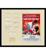 Gone With The Wind Autographs Museum Framed Ready to Disply - $13,675.70 CAD