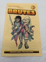 Brutes Miniatures Microgame Rule Booklet - £51.27 GBP