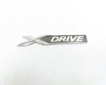12 BMW 528i Xdrive F10 #1264 emblem, trunk badge &quot;XDRIVE&quot; OEM 51147318576 - $8.90