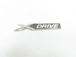 12 BMW 528i Xdrive F10 #1264 emblem, trunk badge &quot;XDRIVE&quot; OEM 51147318576 - £6.99 GBP