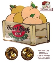 Hard Rock Cafe Atlanta Crate of Peaches Trading Pin 400 - £11.75 GBP