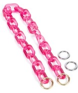 Yichain Chunky Acrylic Purse Strap Bag Chain Handle Replacement Handbag ... - $26.57