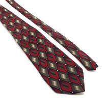 Ziggurat Mulberry Neckwear Mens Necktie Accessory Office Work Casual Dad Gift - £14.64 GBP