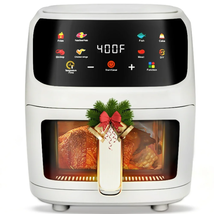 Air Fryer Large 7.5QT, 8-In-1 Digital Touchscreen, Visible Cooking Window, 1700W - £70.39 GBP+