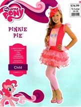 My Little Pony Pinkie Pie Child Costume Girls Size X-LARGE Xl 14-16 - £23.67 GBP