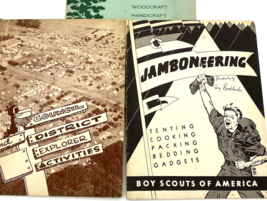 Vintage Boy Scouts Jamboneering Explorer Books 1950s - £23.26 GBP