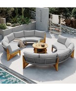 6-Person Outdoor Patio Set w/ Cushions - $29,420.57 MXN