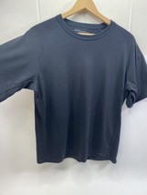 Eddie Bauer T-Shirt Men&#39;s Size Large L Short Sleeve Active Fit Blue  - £10.38 GBP