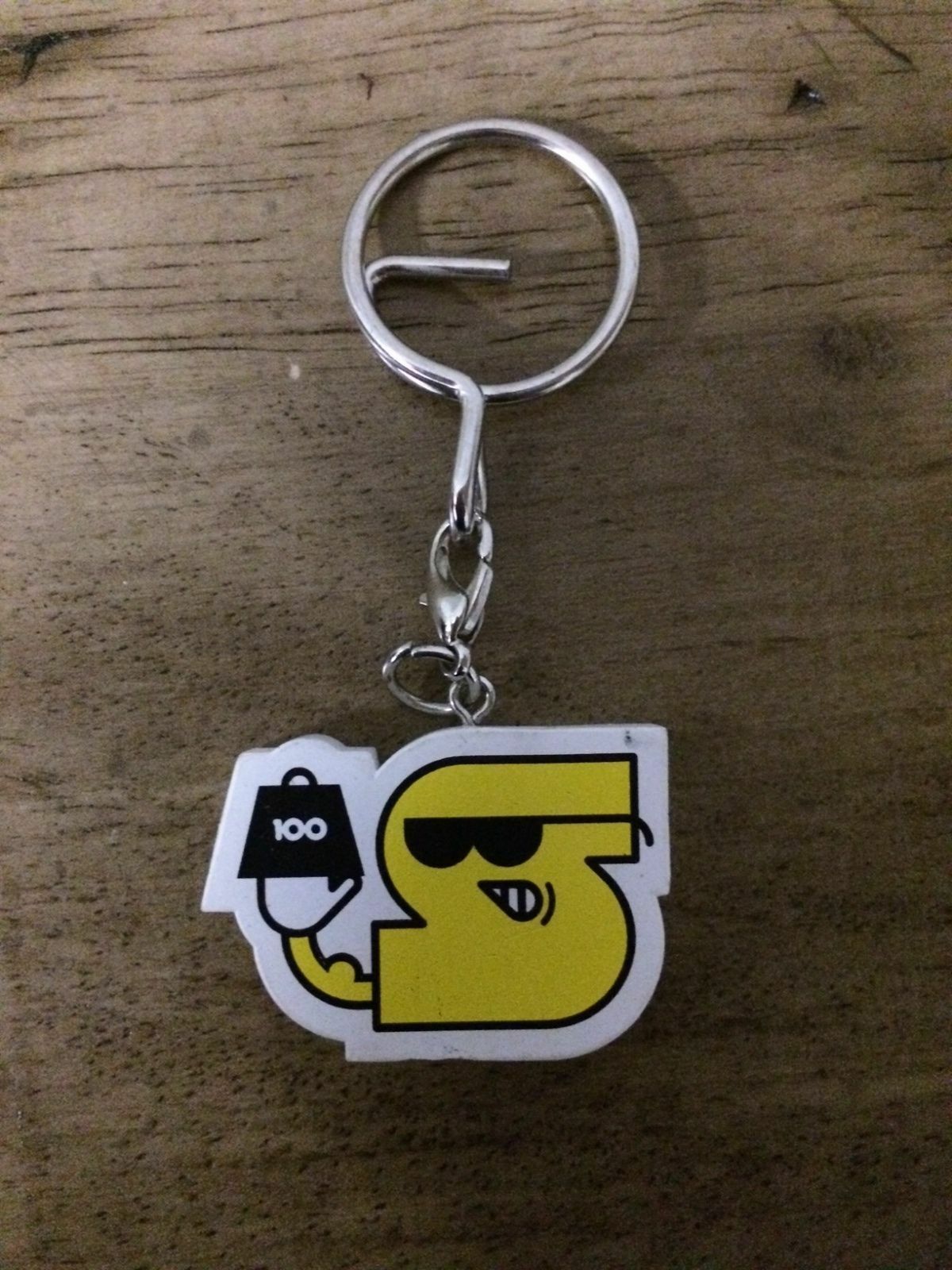 Kidrobot S is for Strong Letter Alphabet Keychain Rare Sold Out! - $14.85