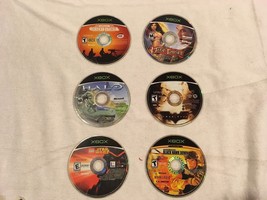 Microsoft Xbox Six Games: Conflict Desert Storm, Jade Empire, Halo, &amp; More - £20.85 GBP