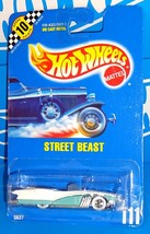 Hot Wheels 1991 Speed Points Mainline #111 Street Beast White &amp; Aqua w/ ... - £4.70 GBP