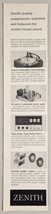1959 Print Ad Zenith Stereo Studio Sound,Record Changer,Speaker Systems - £11.23 GBP