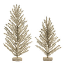 Glittered Tinsel Pine Tree (Set of 2) - $54.82