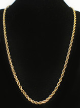 Fine Vintage Victorian Edwardian BB Binder Brothers 12K Gold Filled Rope Chain - £63.30 GBP